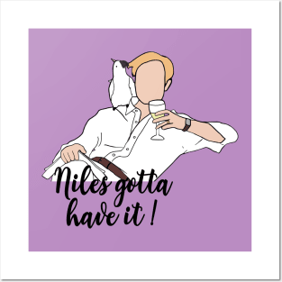 niles gotta have it Posters and Art